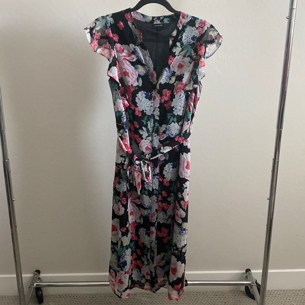 Who What Wear Floral Midi Dress size S